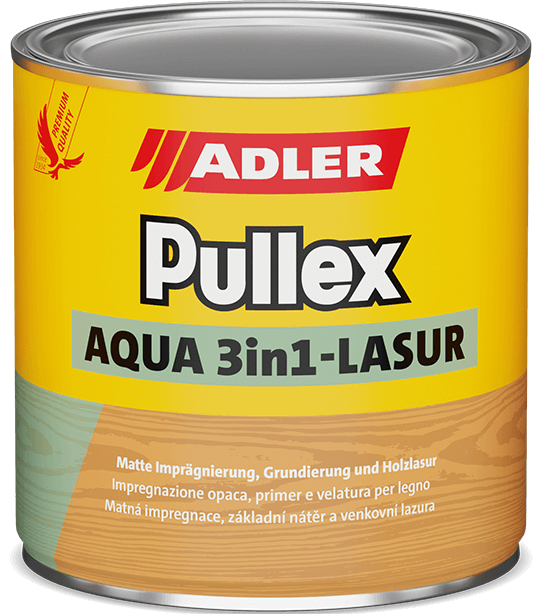 Комплексная защита от синевы, грибков, насекомых Pullex Aqua 3in1-Lasur